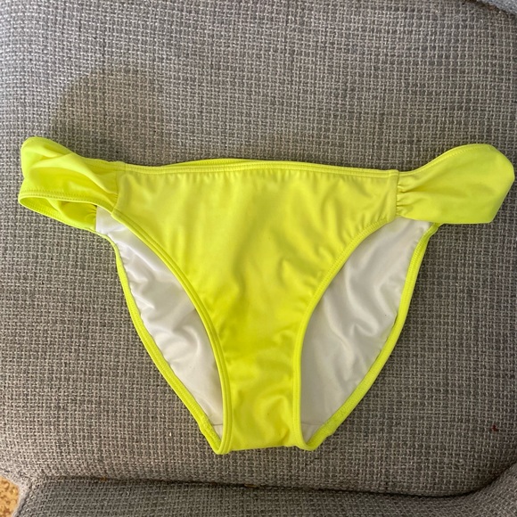 Victoria Secret Pink two piece bikini Grey and yellow  size small and medium - Picture 7 of 7